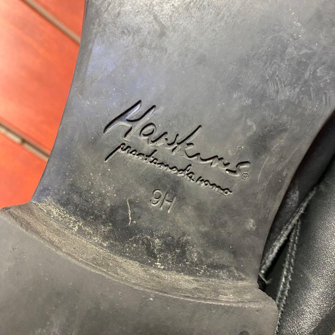 Hawkins エンジニアブーツ　9H ブラック　レザー　ベルト