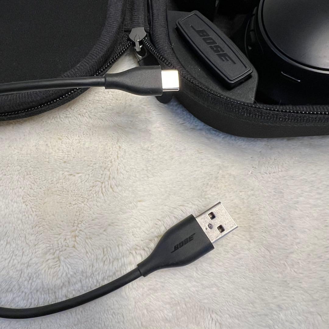 Bose QC45 ワイヤレスヘッドホン 収納ケース付き