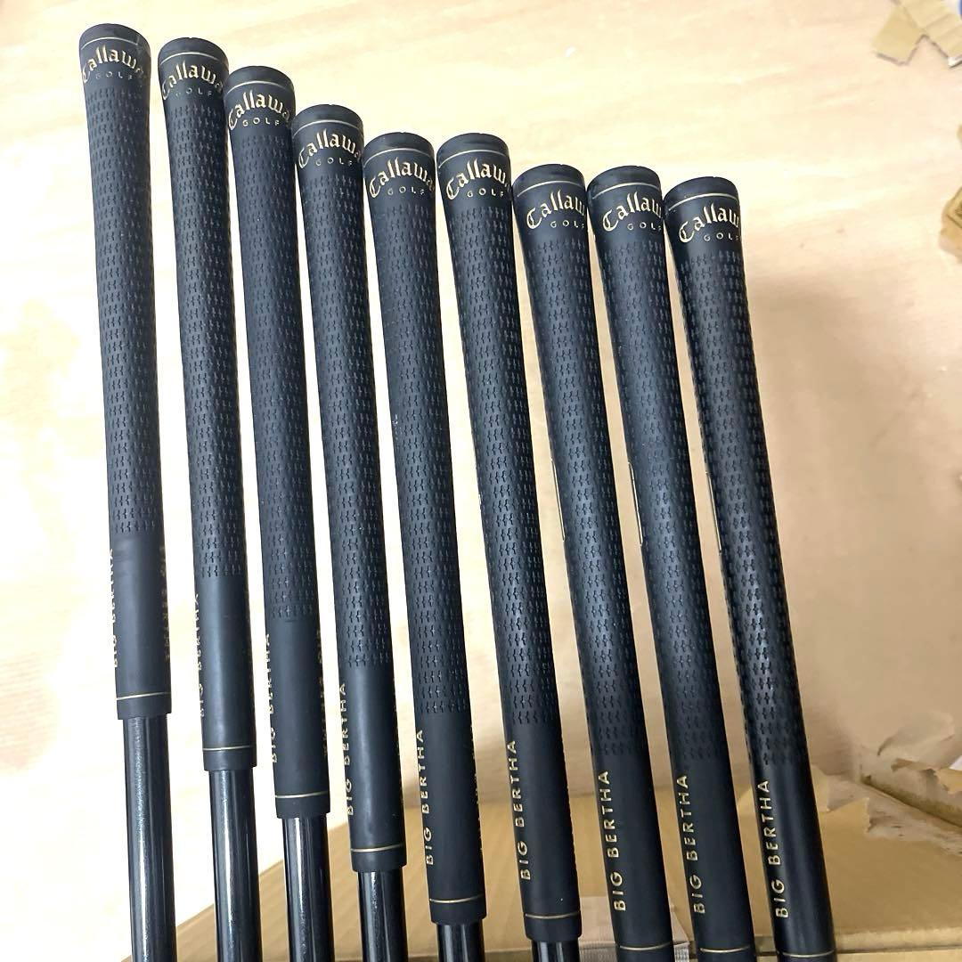 キャロウェイ　ホークアイ　VFTアイアンセット　4-9 P A S