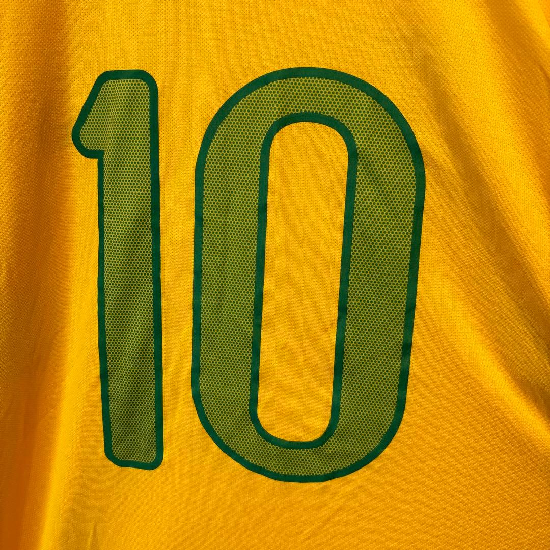 新品 NIKE 2014W杯 ブラジル代表 公式ユニフォーム ゲームシャツ L