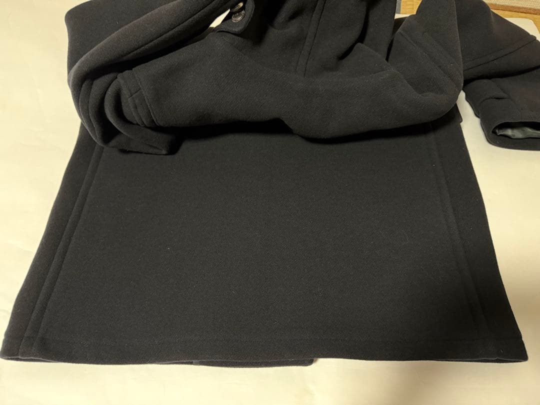 AURALEE (オーラリー) ヘビーメルトンダッフルコート ブラック/5