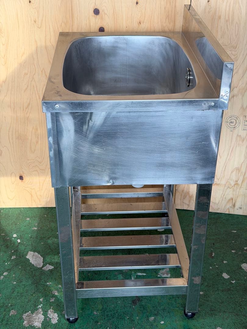 azuma 1槽シンク 600x450x800(+90)