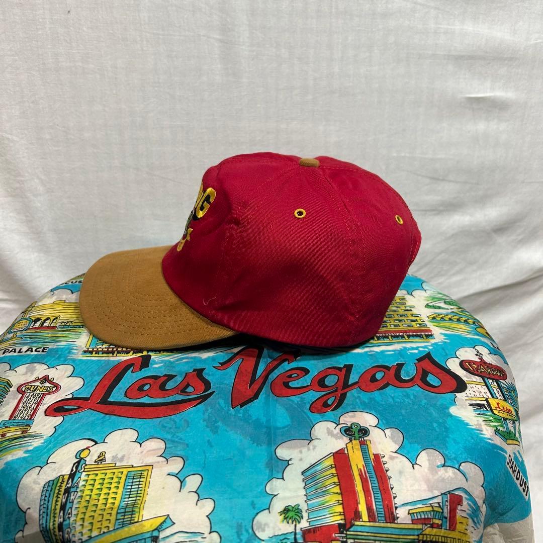 USA製 ビンテージ キャップ fishing 釣り cap レア アニマル