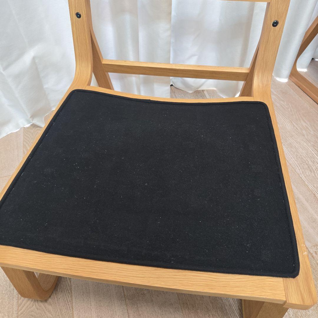 無印　リビングでもダイニングでもつかえるソフトチェア　レンチ、カバー込