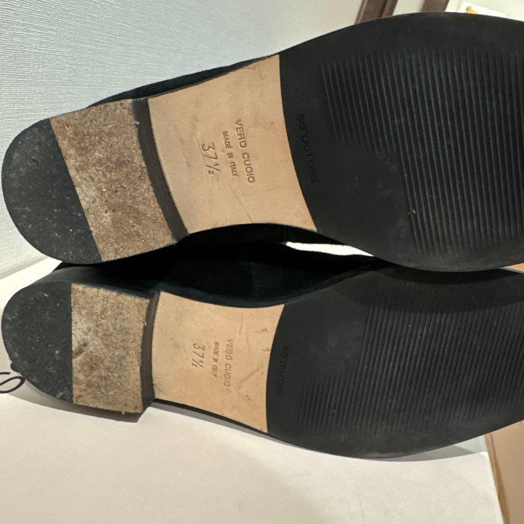 セルジオロッシ　スエードニーハイブーツ　37.5