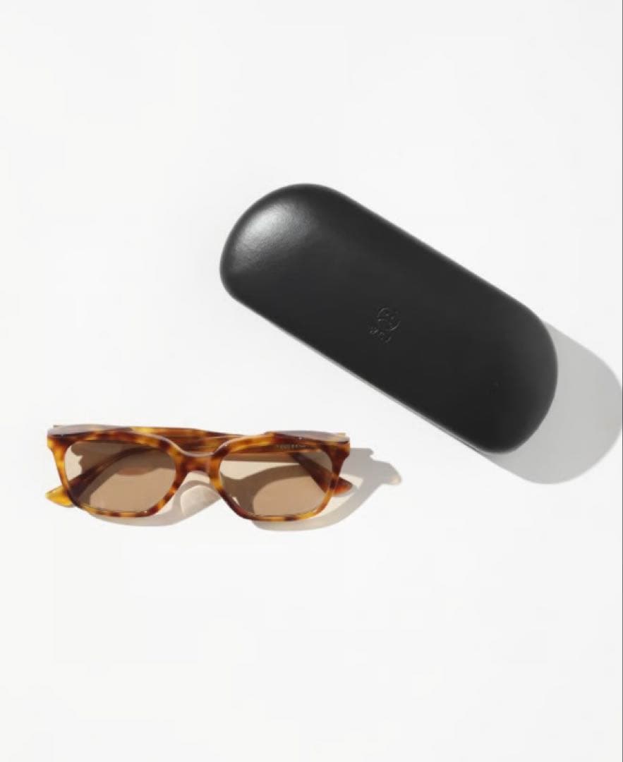 新品未使用！wcj 猫耳付きサングラス　ベッコウ柄　ブラウン