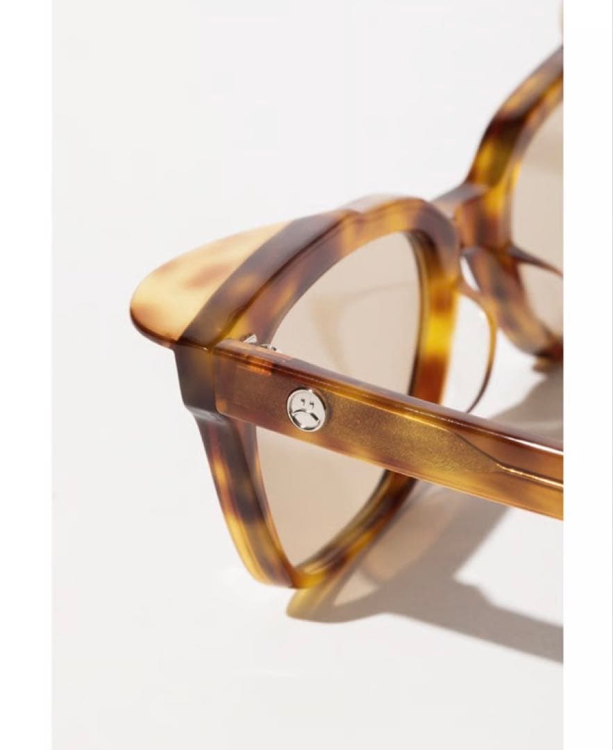 新品未使用！wcj 猫耳付きサングラス　ベッコウ柄　ブラウン