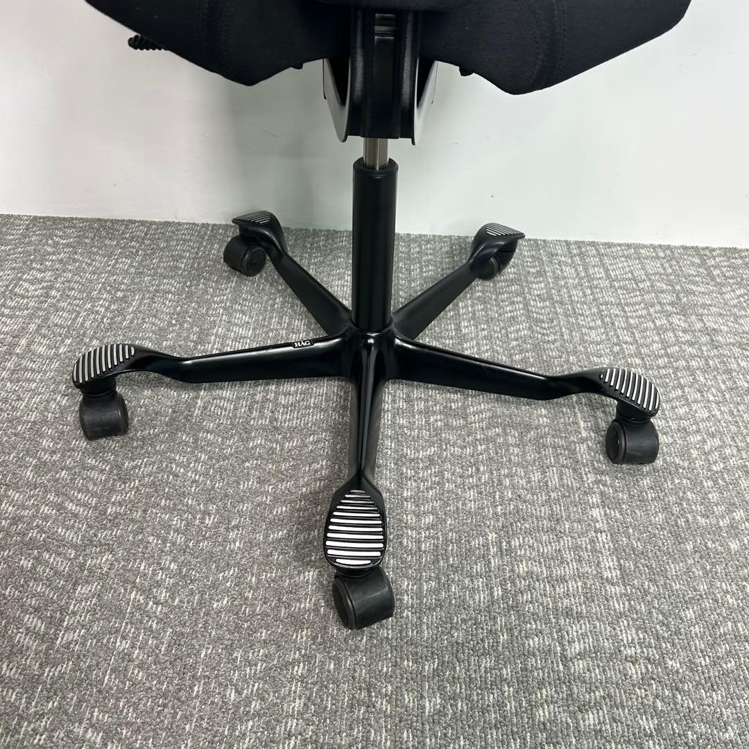 オフィスチェア HAG Capisco ホーグ カピスコ 布張 ブラック