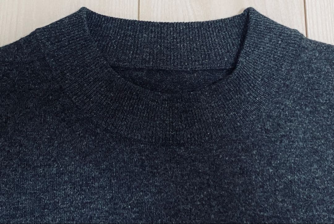 crepusculeクレプスキュールMoc Neck P/O チャコールグレー2