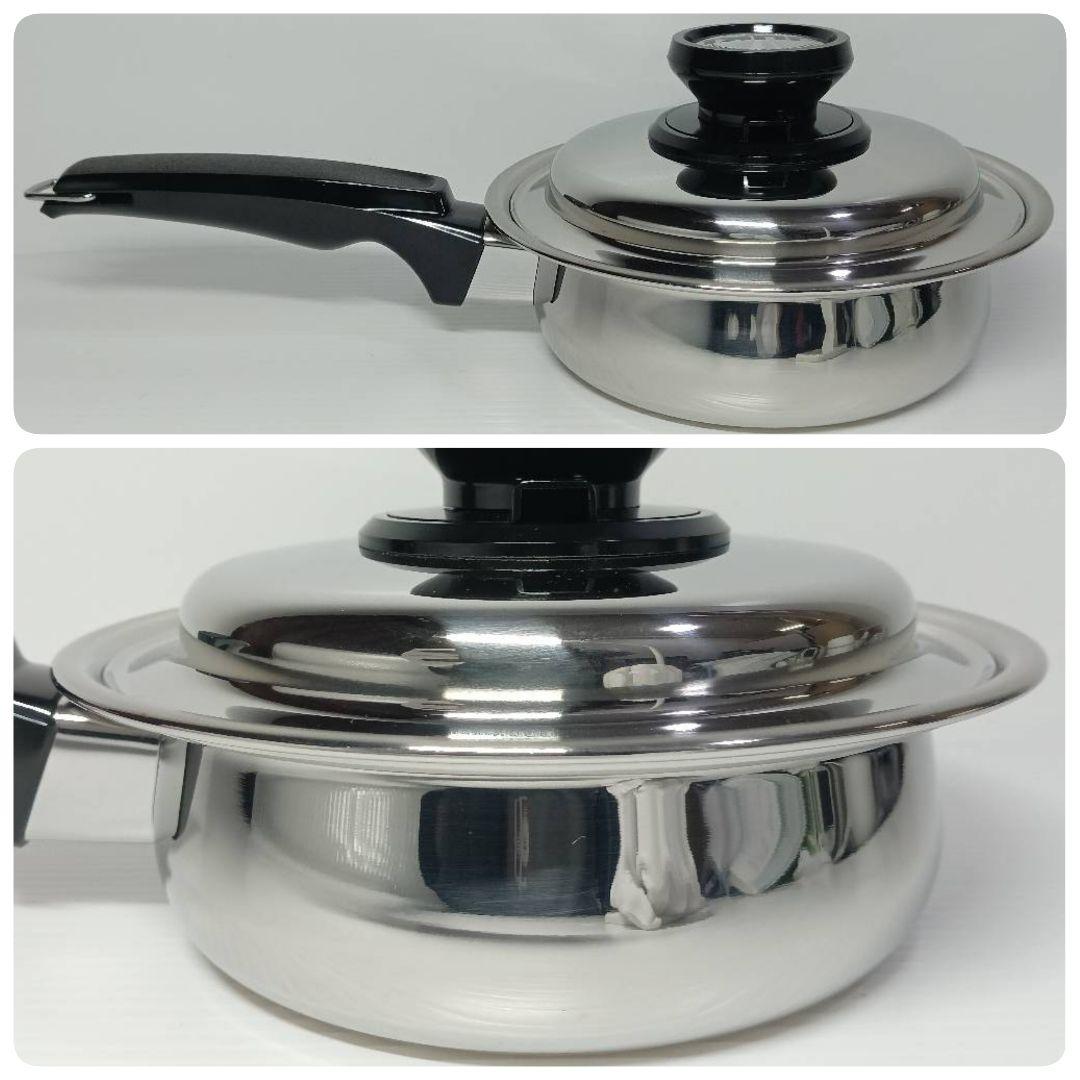 JUKI CookBest ジューキ クックベスト IH対応 片手鍋 蓋付 美品