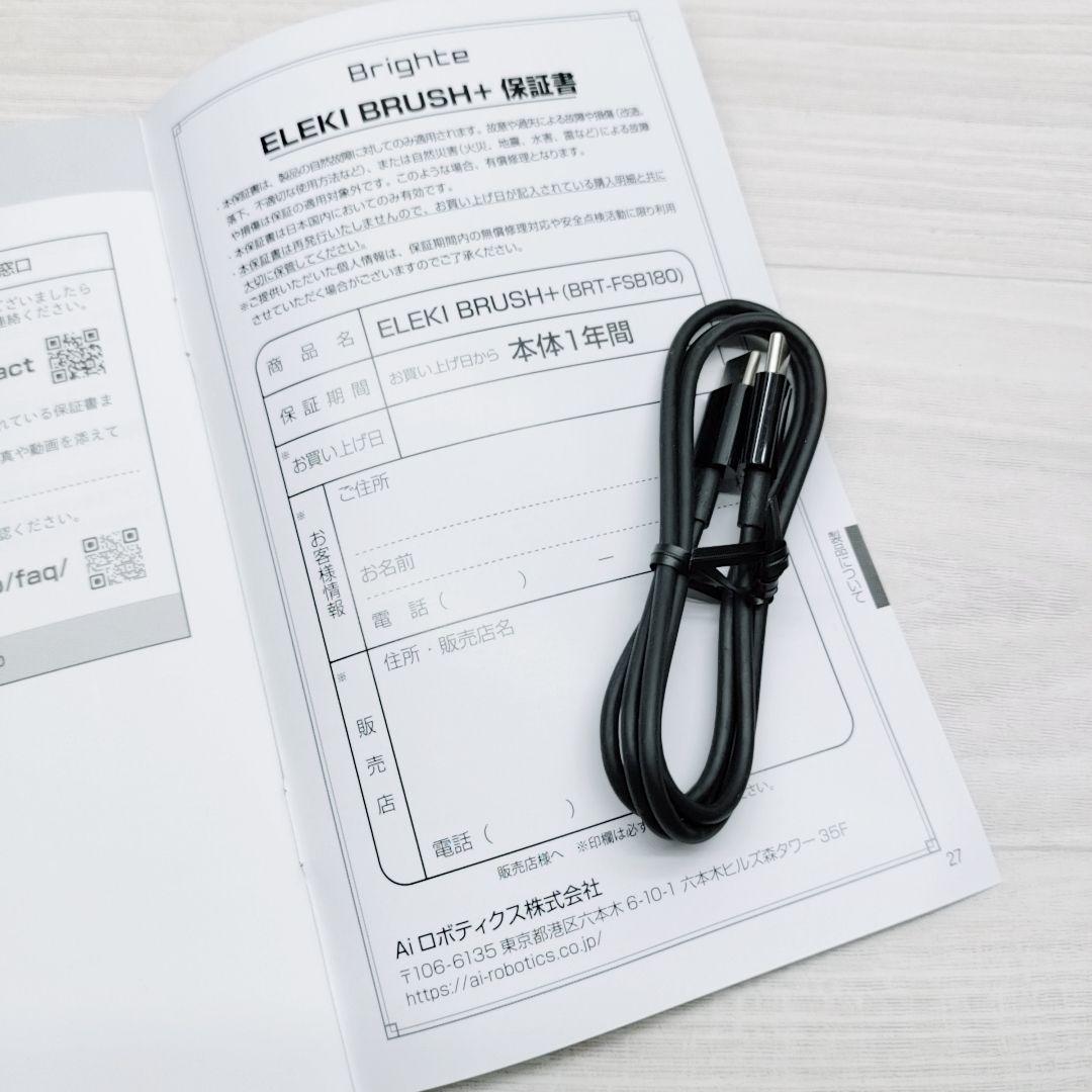 新品未使用⭐️付属品完備 Bright ブライト エレキブラシ プラス　ミッキー