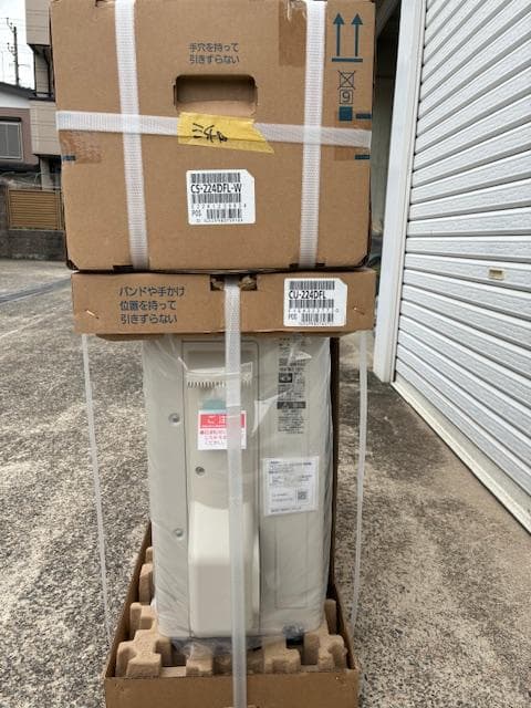 Panasonic CS-224DFL エアコン本体 6畳用