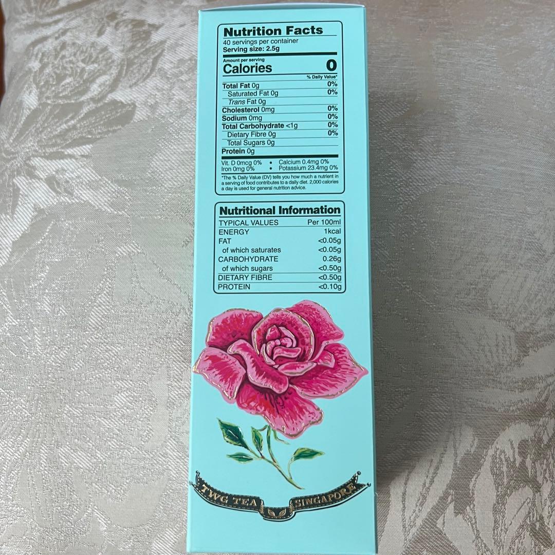 新品TWG紅茶BOX入り4缶セット