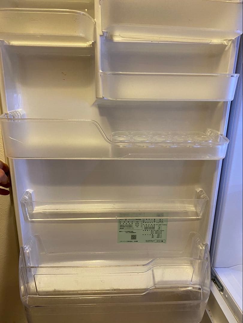 パナソニック 冷蔵庫 315L NR-C32FGML-W 白　2018年購入