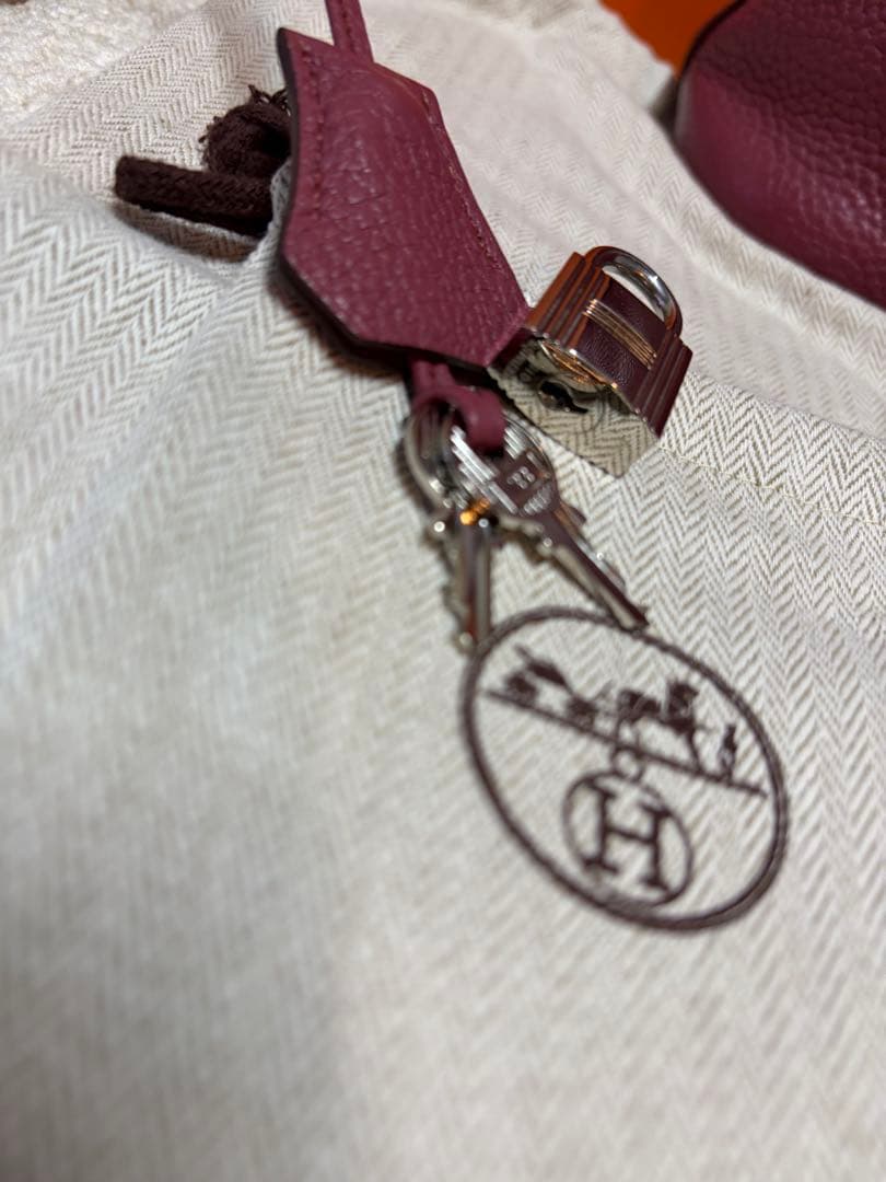 エルメス ボリード31 ボワ ド ローズ　美品 都内正規店購入 付属品完備