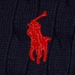 【新品・未使用】ラルフローレン ケーブルニット クォータージップ セーター