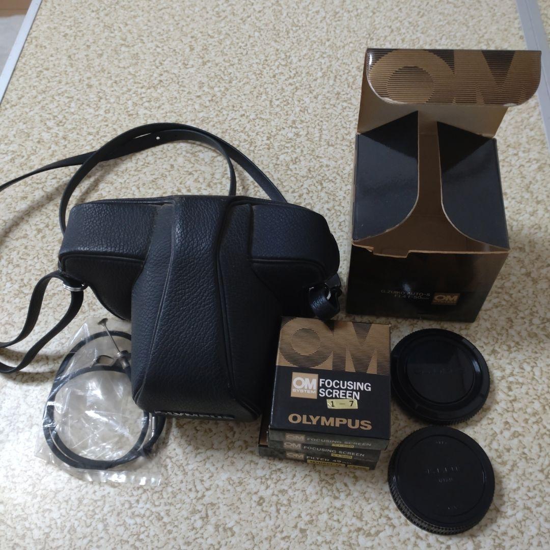 Olympus OM-1 一眼レフカメラ 50mmレンズ付き