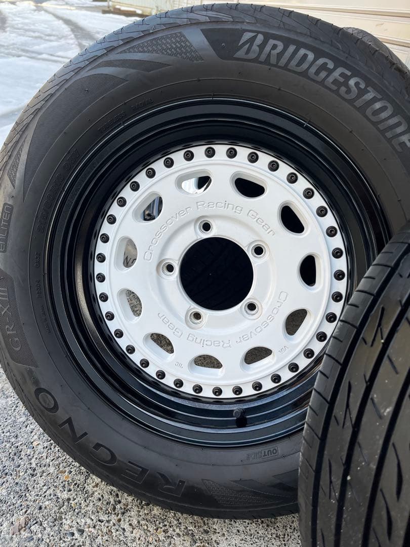 215/60R16 WORK JB64 ジムニー ホワイト