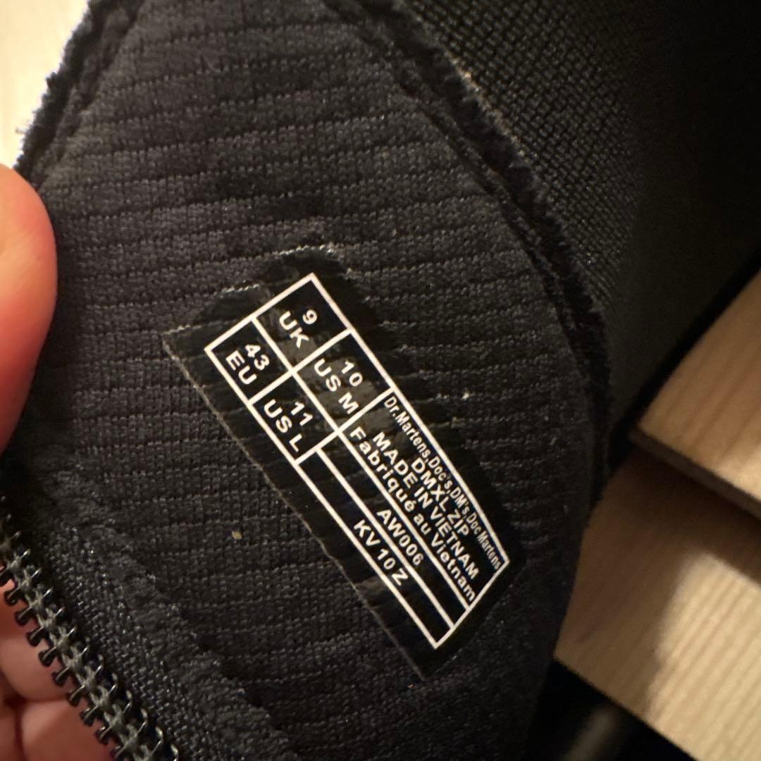 o*n様 DMXL ZIP チェルシーブーツ ドクターマーチン　DR. Mart