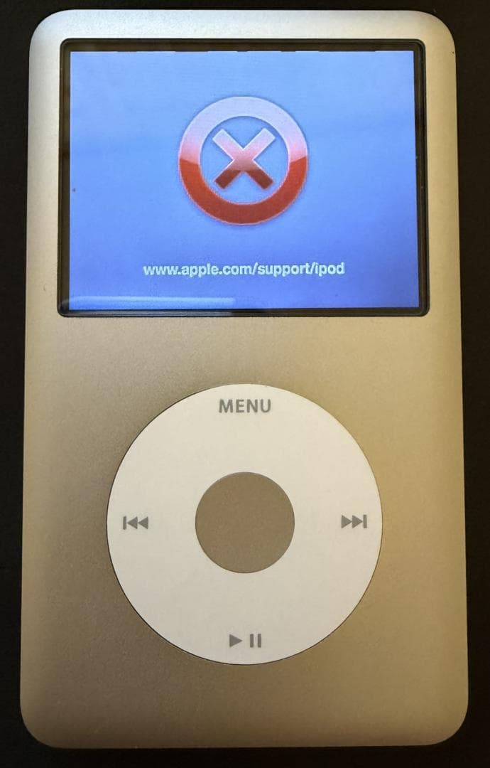 ジャンク★ iPod classic 160GB Silver MC293J/A
