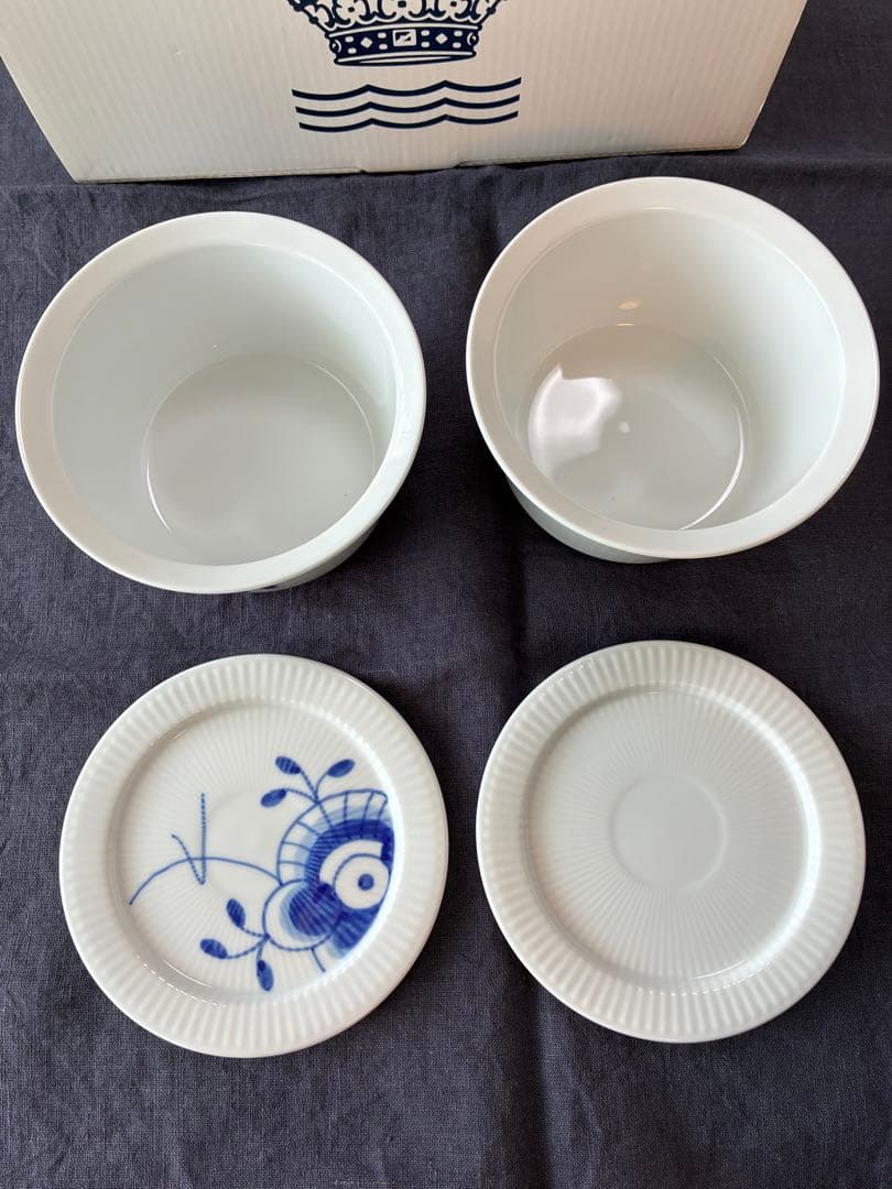 未使用　ロイヤルコペンハーゲン オーブンウェアＳ✖️2