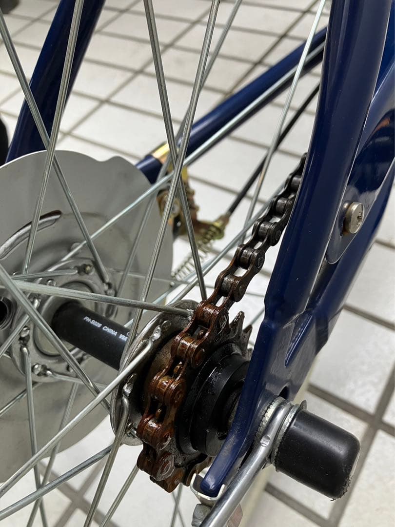 あさひ子供自転車22インチネイビー(杉並区引取限定)