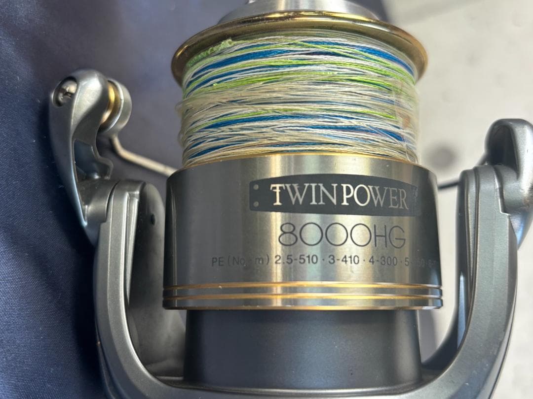 シマノ　ツインパワーSW8000HG　PE付