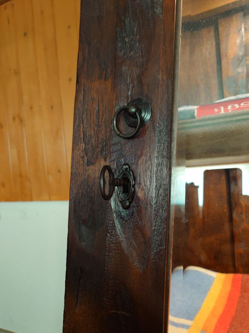 店舗什器　ビンテージ　ショーケース　引き取り限定