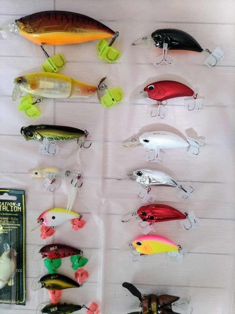 バス釣り引退セット/バスタックル整理品/ルアー各種 Megabass