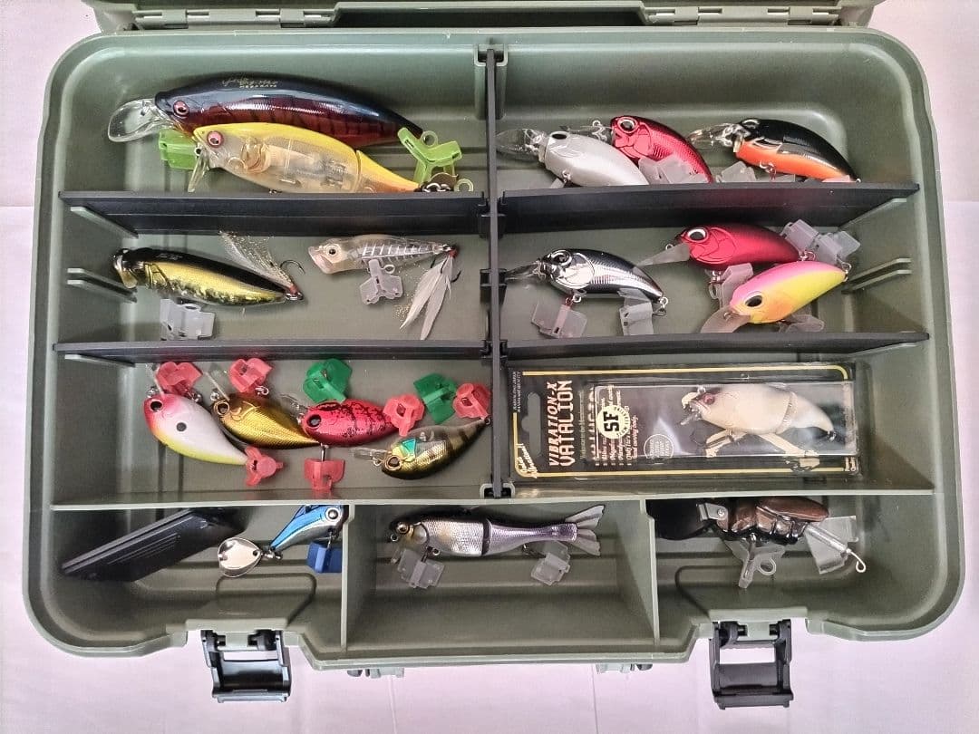 バス釣り引退セット/バスタックル整理品/ルアー各種 Megabass