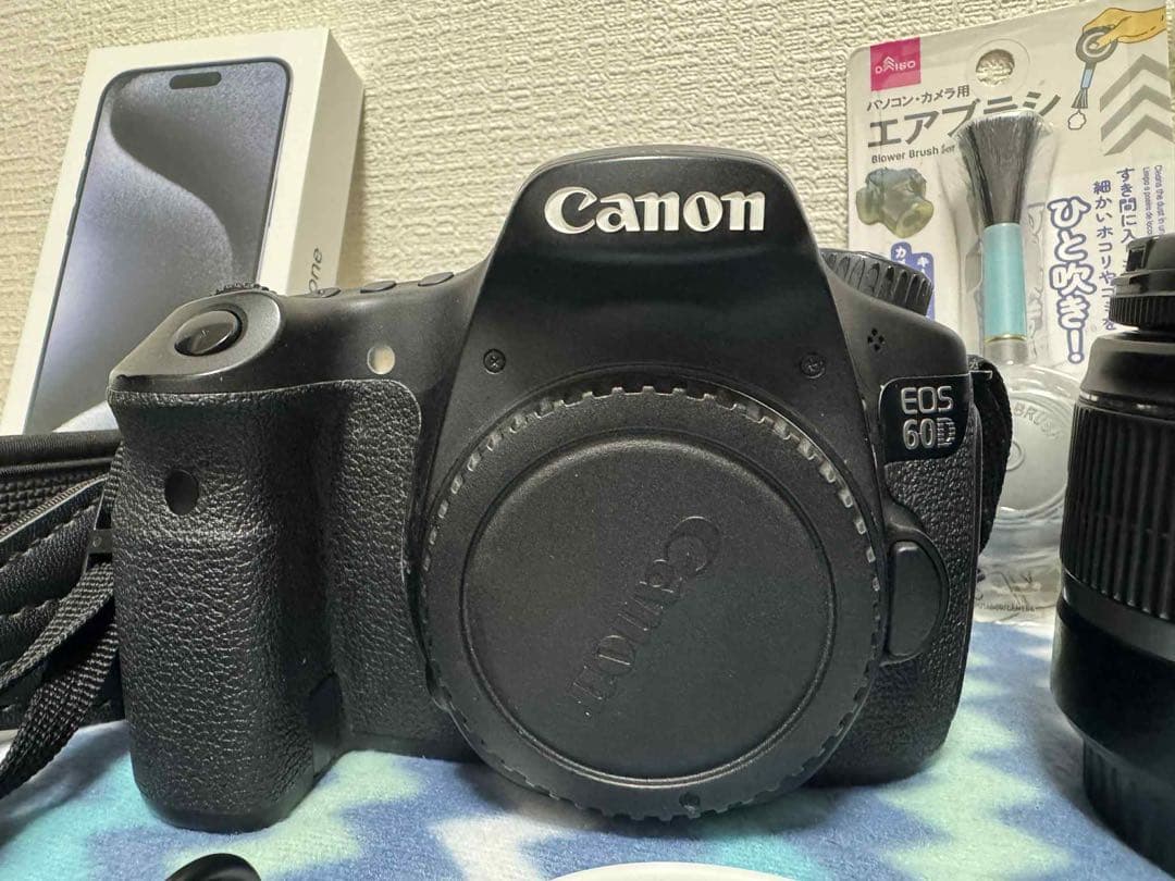 Canon 60D デジタル一眼レフカメラ EF-Sレンズ2本付き