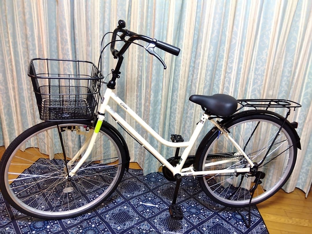神奈川県asahi Cream City 26インチ シティサイクル