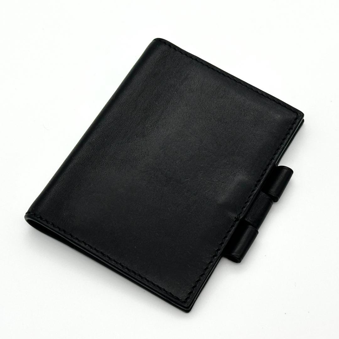 【極美品】HERMES エルメス　アジェンダ PM　ブラック カバー