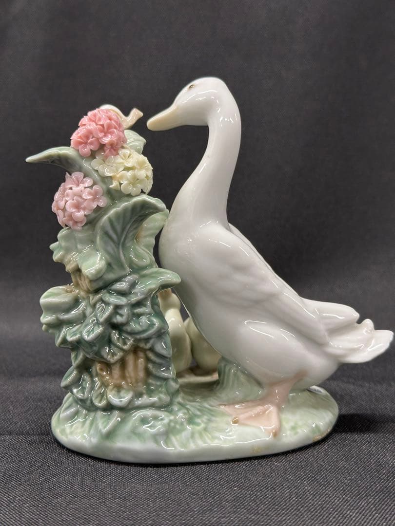 【美品】LLADRO リヤドロ　1439 カタツムリ　アヒル　フィギュリン