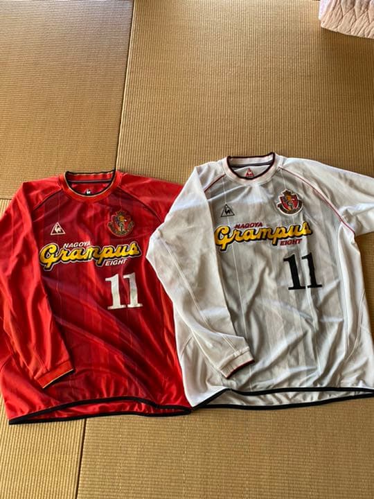 03/04年代　名古屋グランパス　&AWAY　上下セット　長袖付き