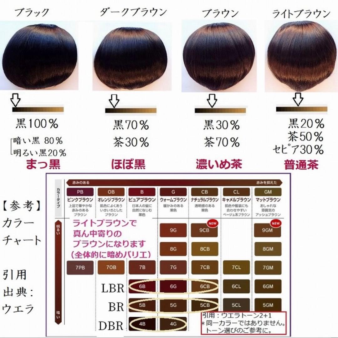 和装ウィッグ　和装美人　凛　ライトブラウン