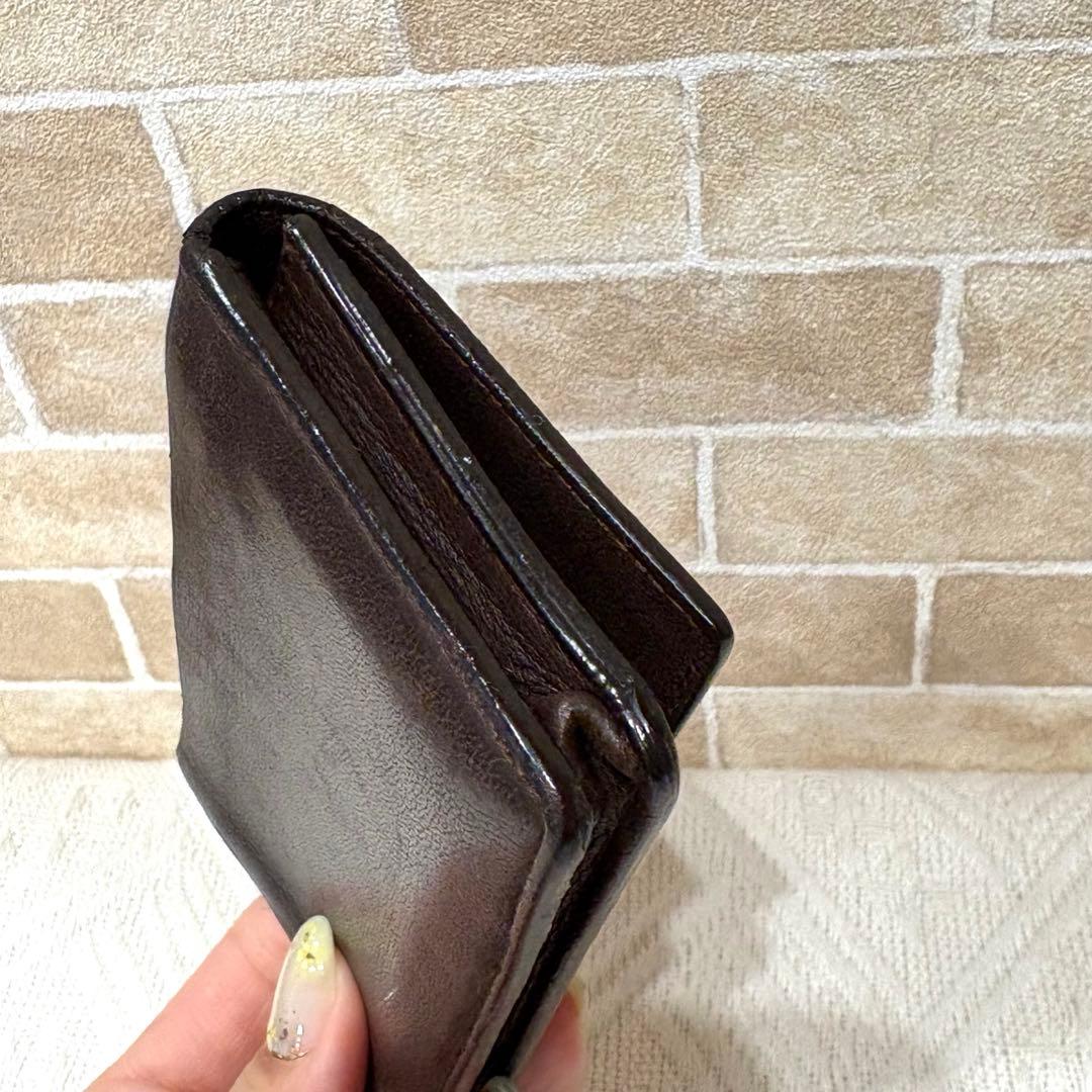 ボッテガヴェネタ イントレチャート ブラウン 名刺入れ【60】