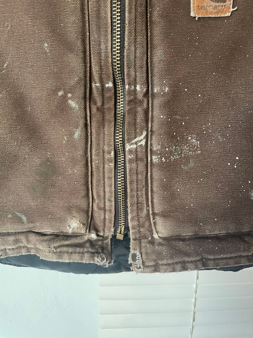 Carhartt ブラウン ベスト メキシコ製