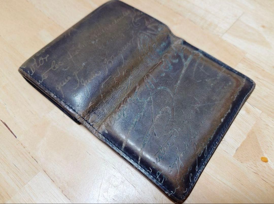 ベルルッティ カードケース　名刺入れ　カリグラフィ