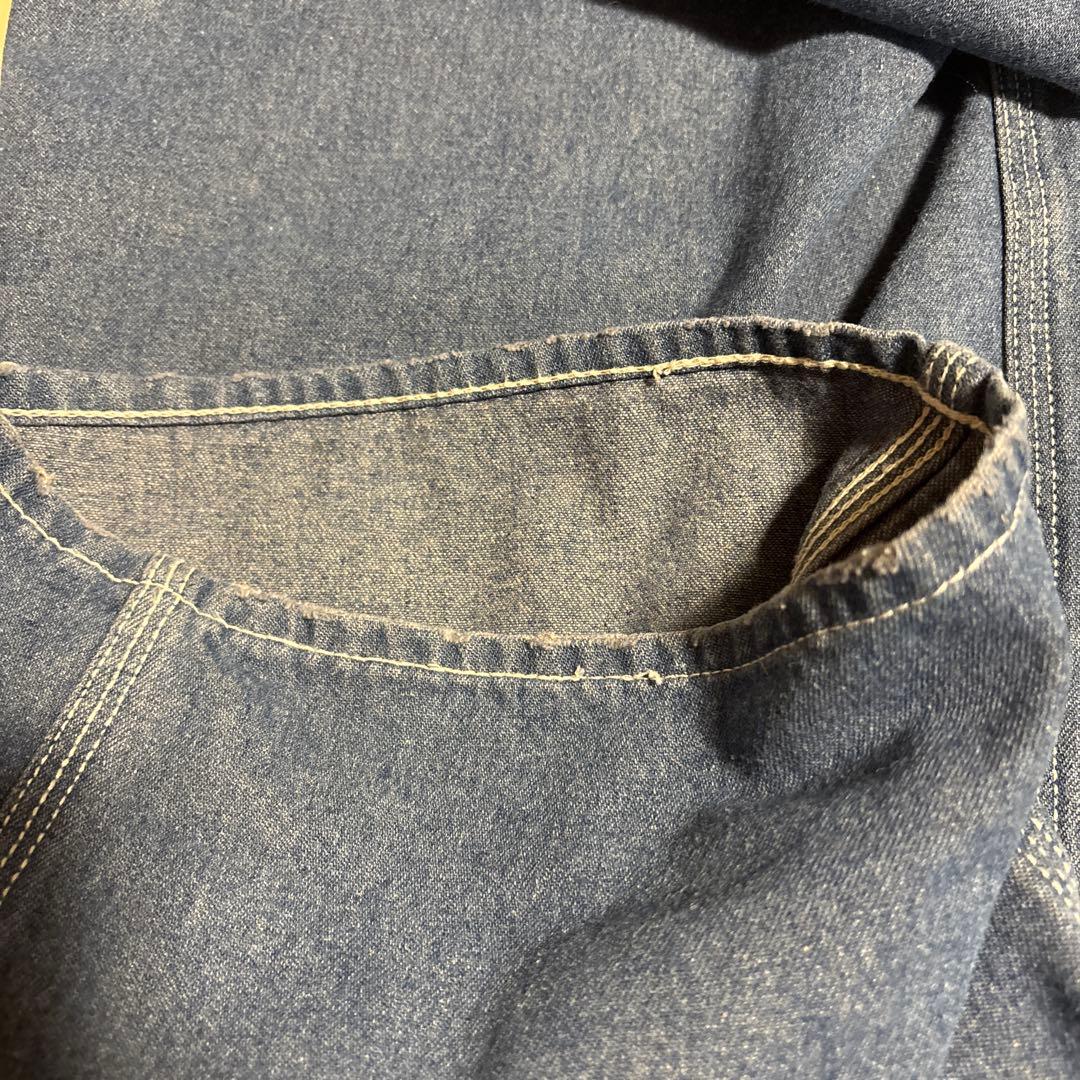 【お値下げしました】BIG MAC デニムオーバーオール　ローバック