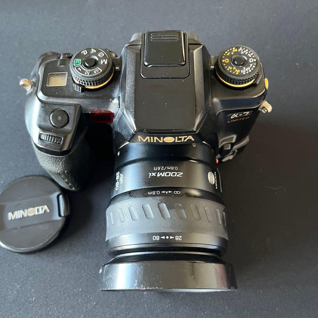 【希少】MINOLTA α-7 limited フィルムカメラ 一眼レフ