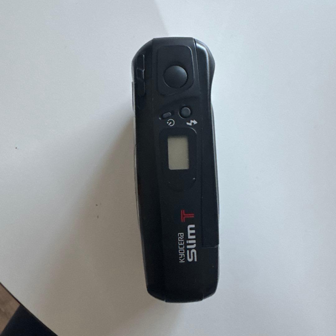 【ジャンク品】KYOCERA 京セラ Slim T コンパクトフィルムカメラ