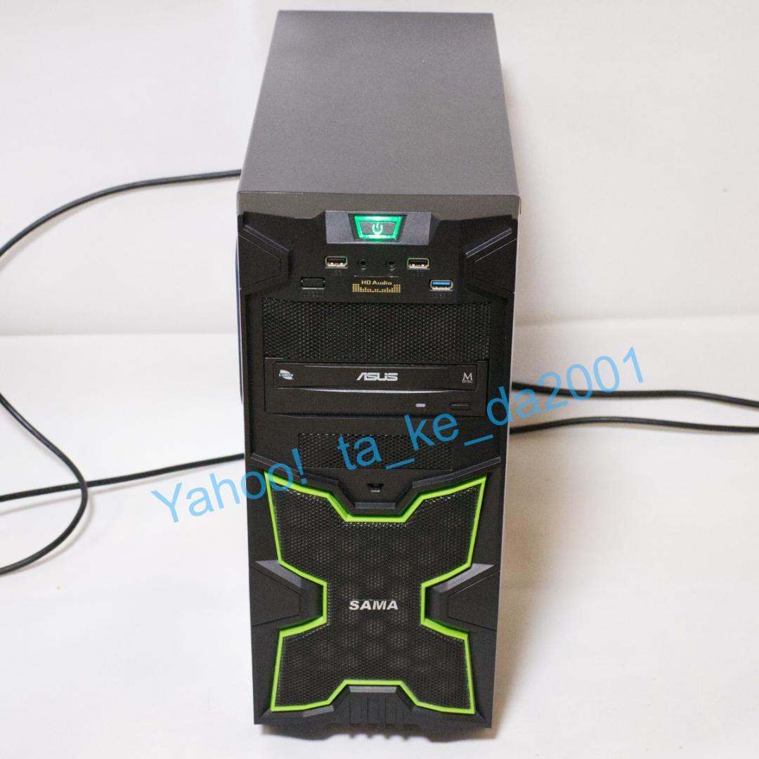 ASUS マザー 5インチベイ付 BenQモニター i5 6600K SSD