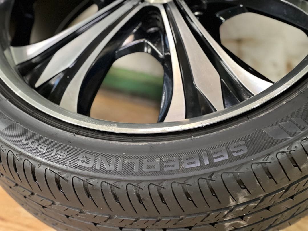 19インチ ホイールセット セイバーリング タイヤ付き