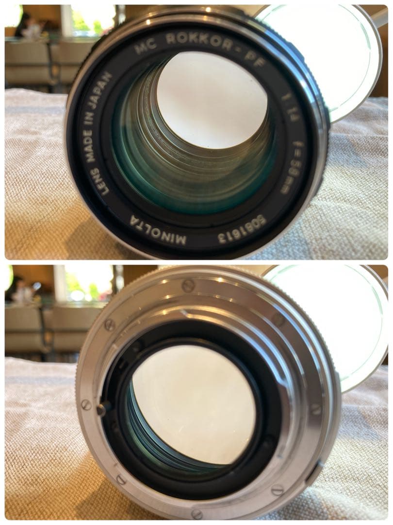 ★ミノルタsrt101★ロッコールf1.4 ★完動品＊美品＊初期保証＊作例多数
