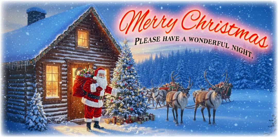 メリークリスマス サンタクロース プレゼント 看板 置物 雑貨 ライトBOX