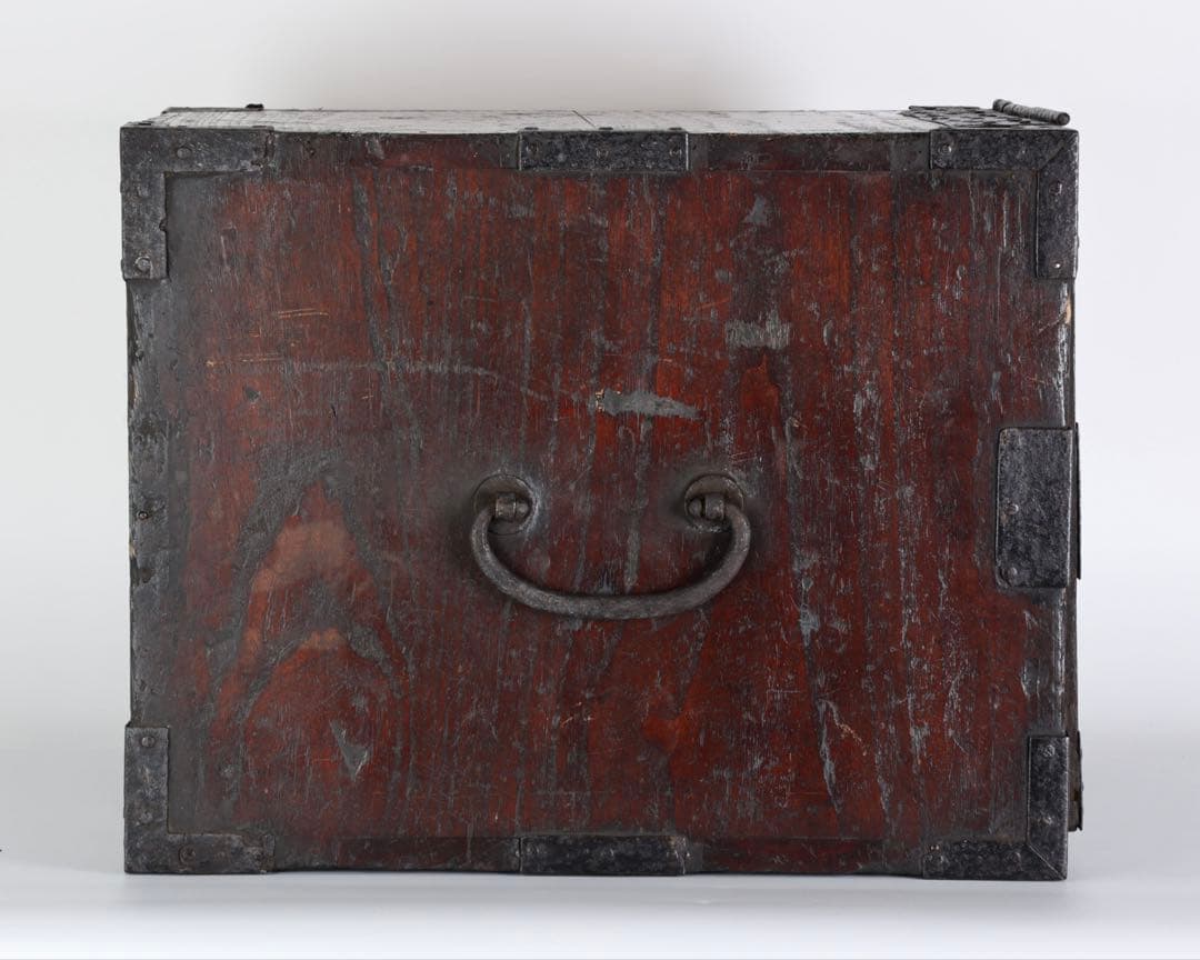 船箪笥 鉄金具 小箪笥 銭箱 民藝 古民具 時代家具 骨董品 和箪笥 船金庫