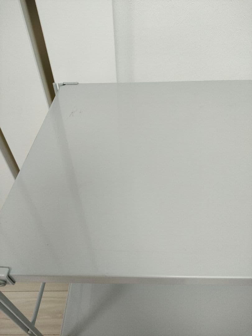 スチールユニットシェルフ ワイド 小 グレー