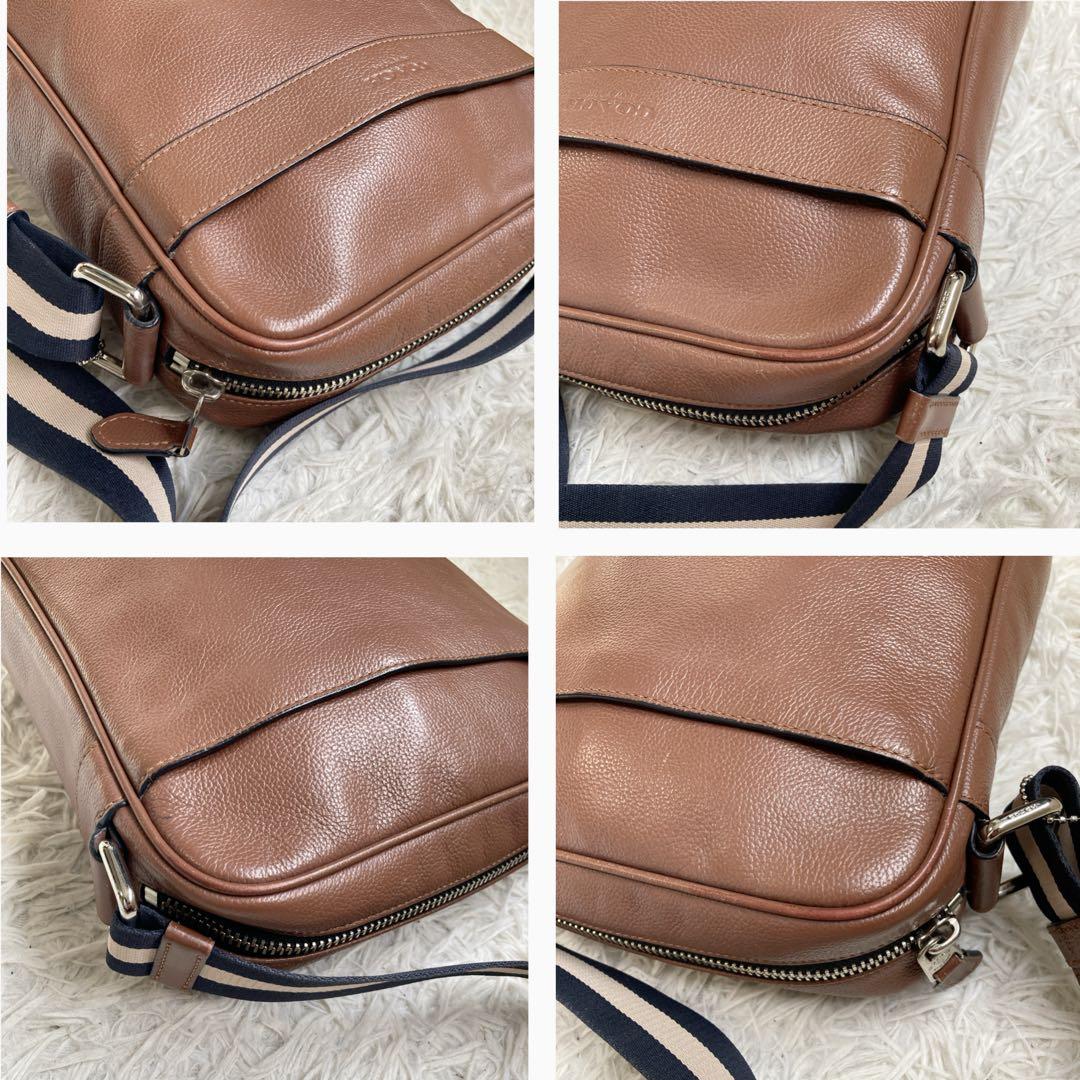 COACH コーチ チャールズ フライトバッグ ヘリテージ メッセンジャーバッグ