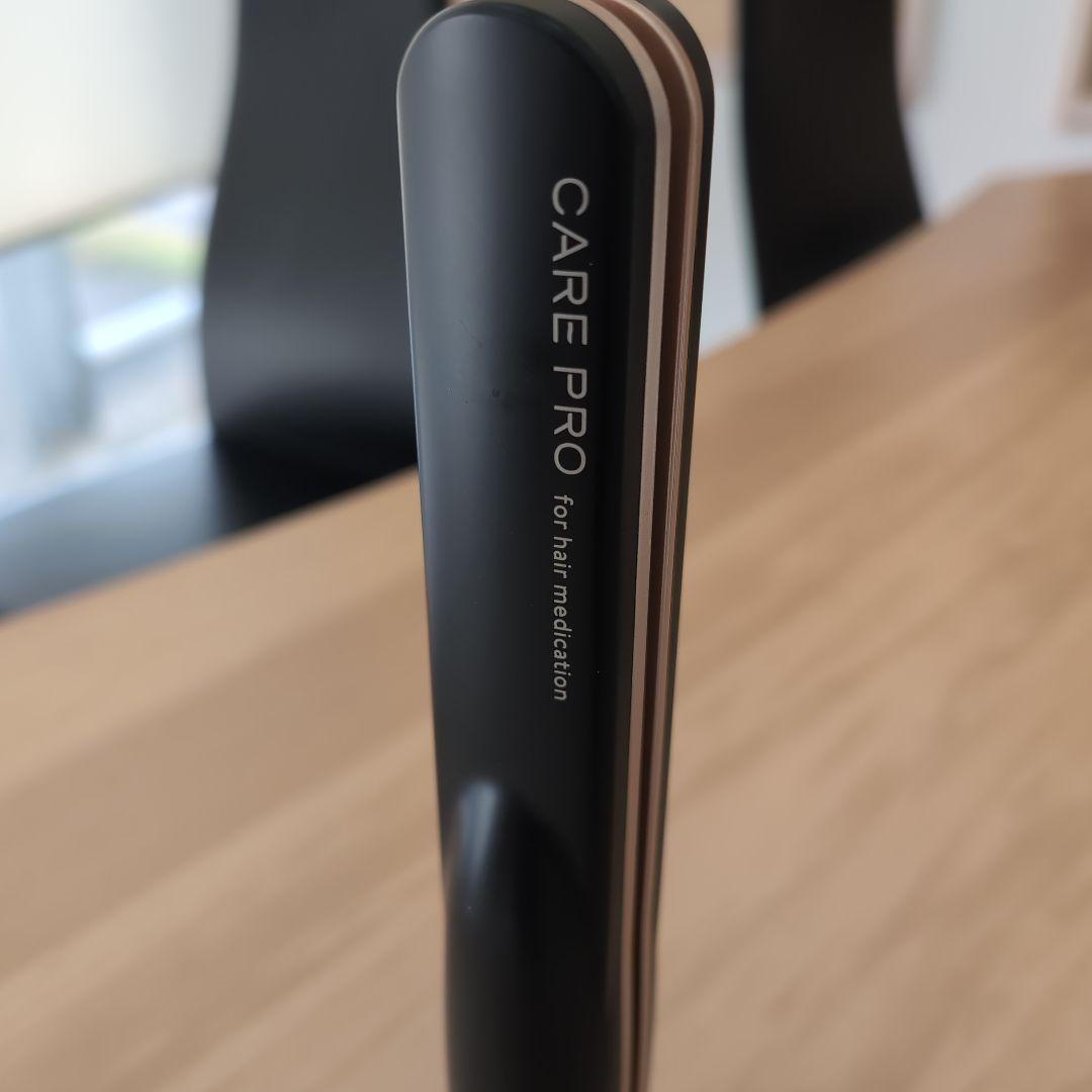 CARE PRO ヘアアイロン ブラックゴールド